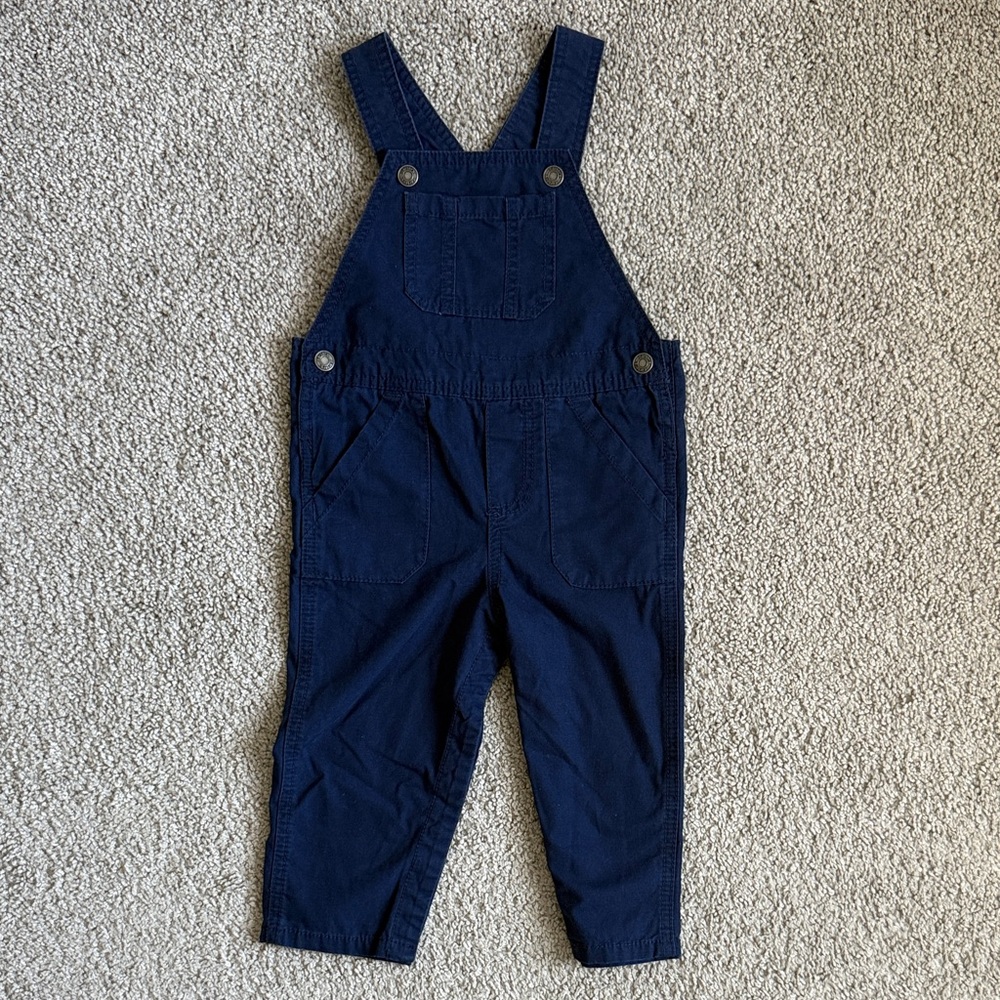 Carter’s navy blue overalls size 18 months